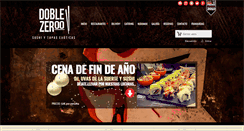 Desktop Screenshot of doblezeroo.com